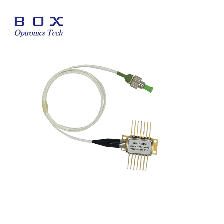 1550 nm-es 20 mW-os SM Fiber Coupled lézerdióda