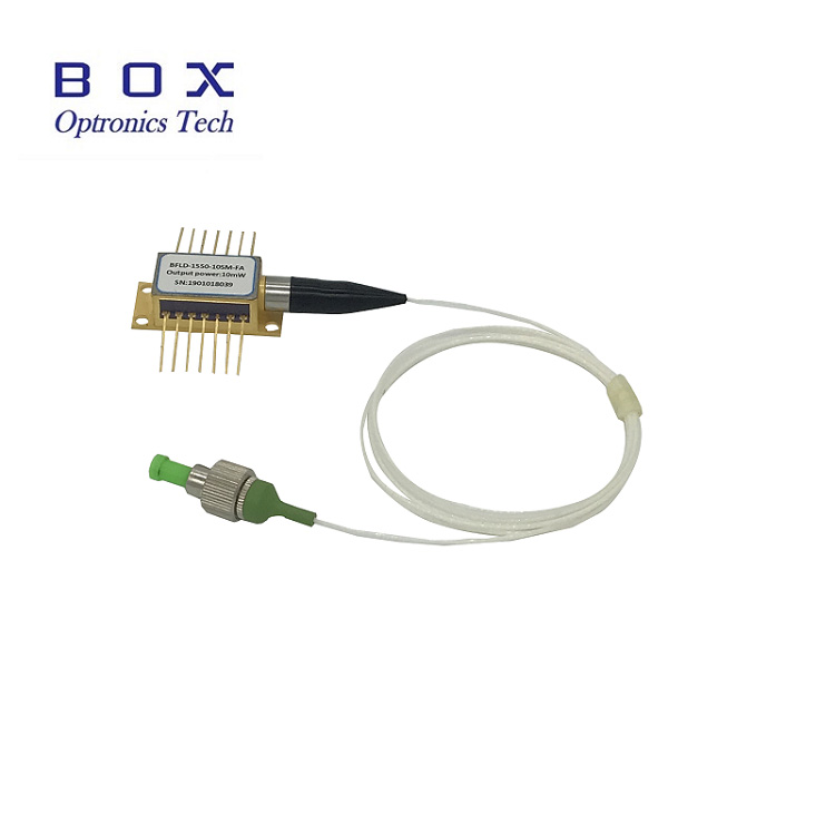 1550 nm-es, 50 mW-os DFB SM Fiber Coupled lézerdióda